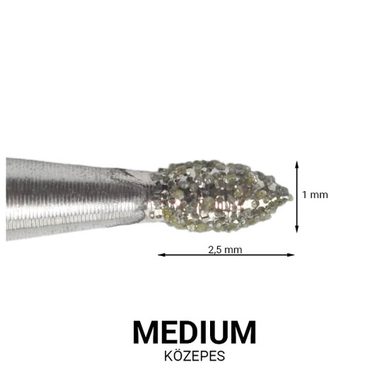 Диамантена фреза Почистваща капка – Cleaner 1,2mm – Medium