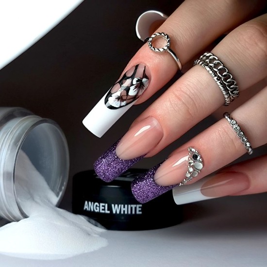 Acrylic Powder – Angel White – Акрилна пудра – 35g
