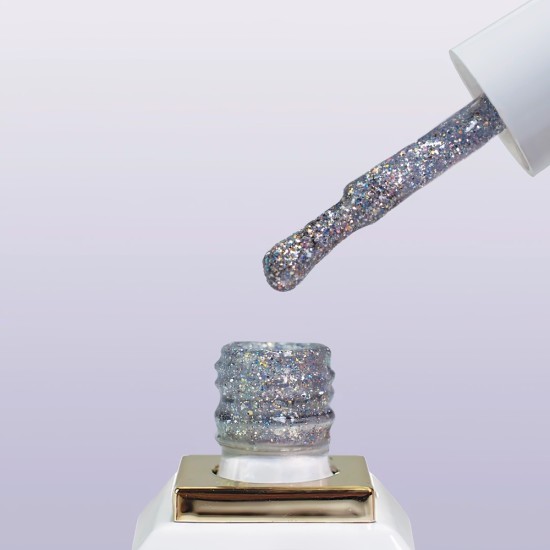 Allure G001 – Сребрист брокат – 10 ml