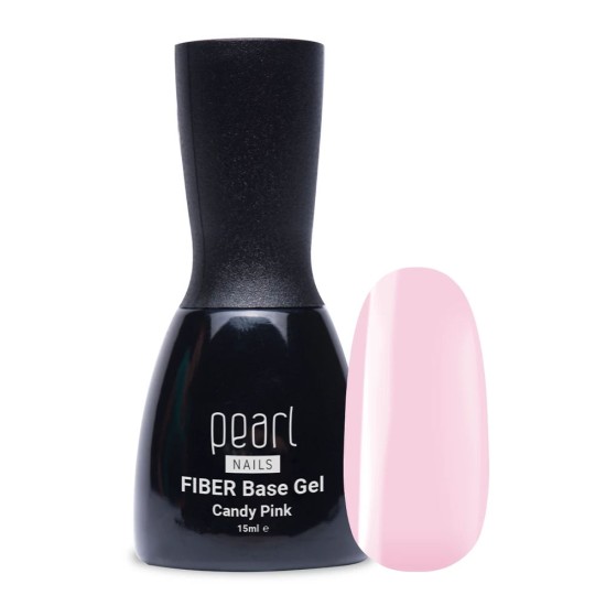 Файбър база - Fiber Base Gel - Candy Pink 15ml
