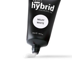 Hybrid PolyAcryl Gel Milky White – Полигел за изграждане – 50ml
