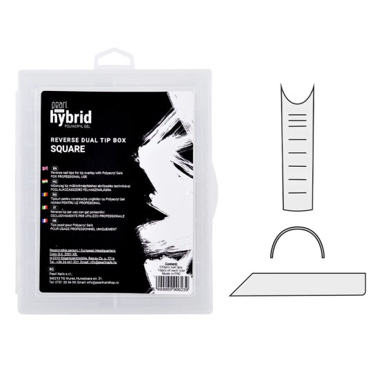 Горни форми Квадрат – Hybrid Reverse Dual Tip Box – 120 бр