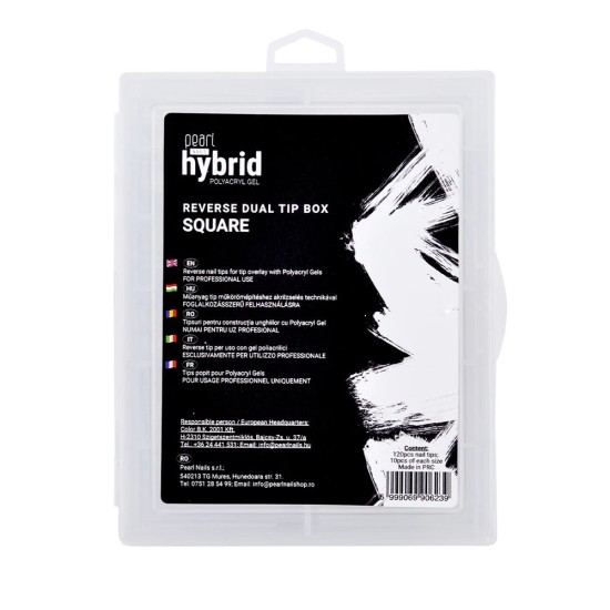 Горни форми Квадрат – Hybrid Reverse Dual Tip Box – 120 бр
