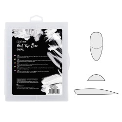 Гел типси Овал – Gel Tip Box – 240 бр
