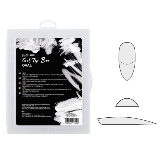 Гел типси Овал – Gel Tip Box – 240 бр
