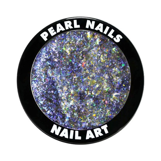 Galaxy Metal Flakes Blue – Люспи за декорация на нокти